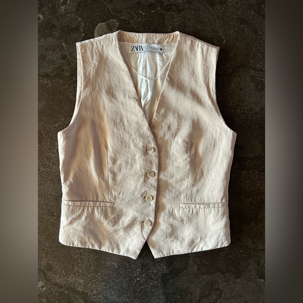 Zara | Beige Vest